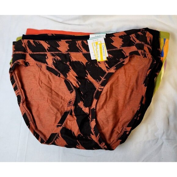 Auden Other - New Auden Women's Multicolor 6 Pack Mid-Rise Bikinis Underwear Size S Lot 106